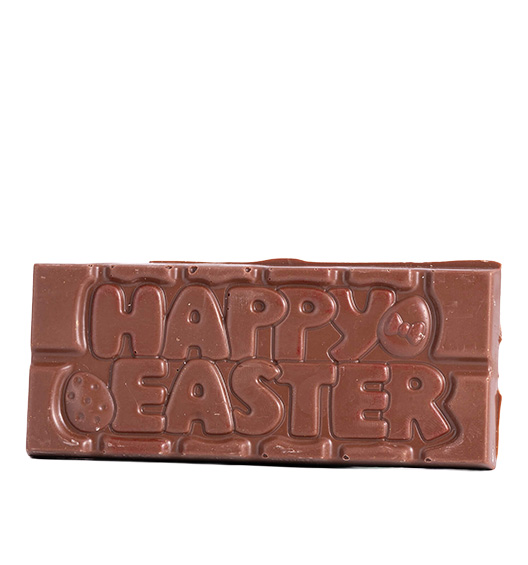 Milchschokoladentafel «Happy Easter»
